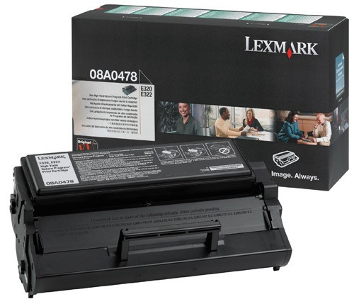 Lexmark 08A0478 toner negro XL (original)