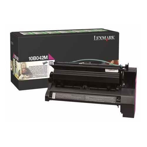 Lexmark 10B042M toner magenta XL (original)