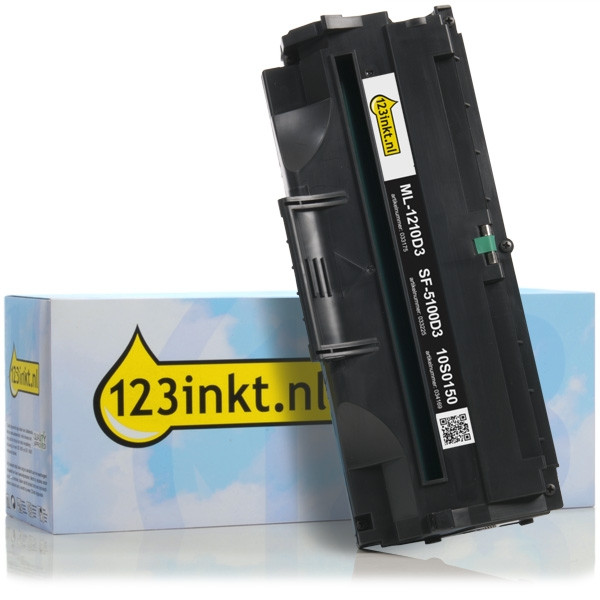 Lexmark 10S0150 toner negro (marca 123tinta) 10S0150C 034169 - 1