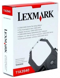 Lexmark 11A3540 cinta entintada negra (original) 11A3540 040400