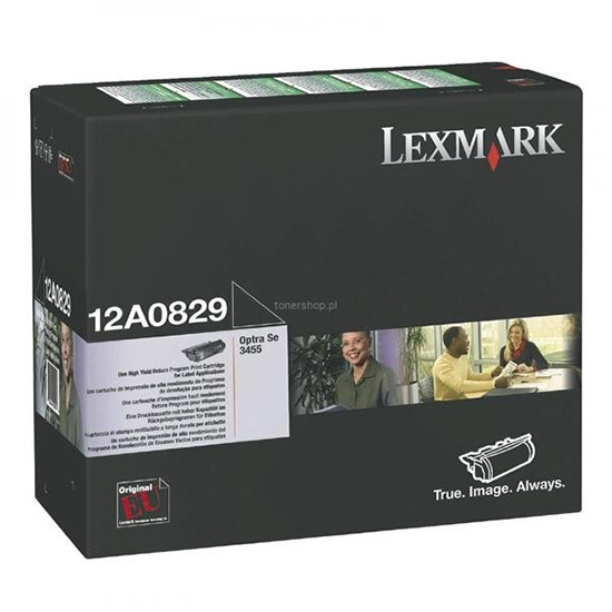 Lexmark 12A0829 toner para etiquetas XL (original) 12A0829 037574 - 1
