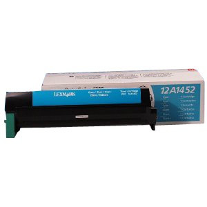 Lexmark 12A1452 toner cian (original) 12A1452 034180 - 1