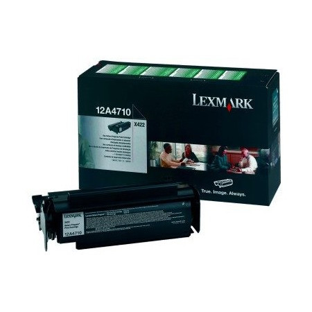 Lexmark 12A4710 toner negro (original) 12A4710 034390 - 1