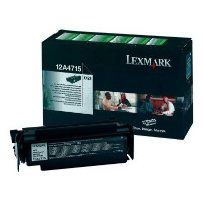 Lexmark 12A4715 toner negro XL (original) 12A4715 034395 - 1
