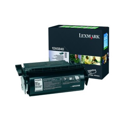 Lexmark 12A5840 toner negro (original) 12A5840 034197 - 1