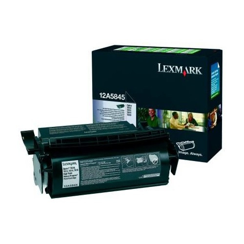 Lexmark 12A5845 toner negro XL (original) 12A5845 034198 - 1