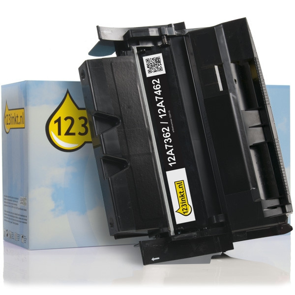 Lexmark 12A6830 toner negro (marca 123tinta) 12A6830C 034221 - 1