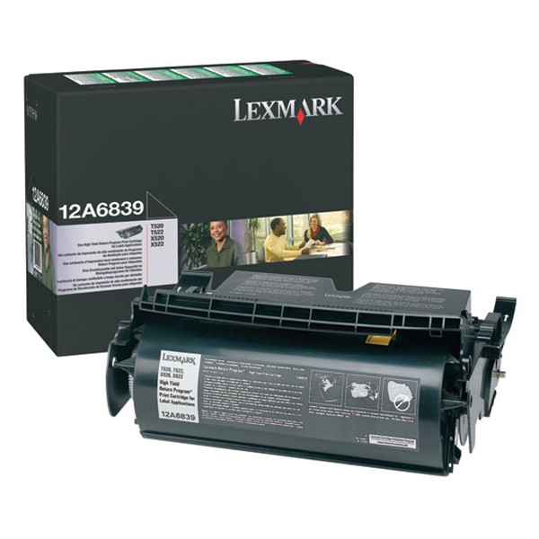 Lexmark 12A6839 toner para etiquetas XL (original) 12A6839 037578 - 1