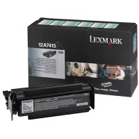 Lexmark 12A7415 toner negro XL (original) 12A7415 034110