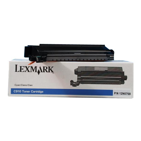 Lexmark 12N0768 toner cian (original)