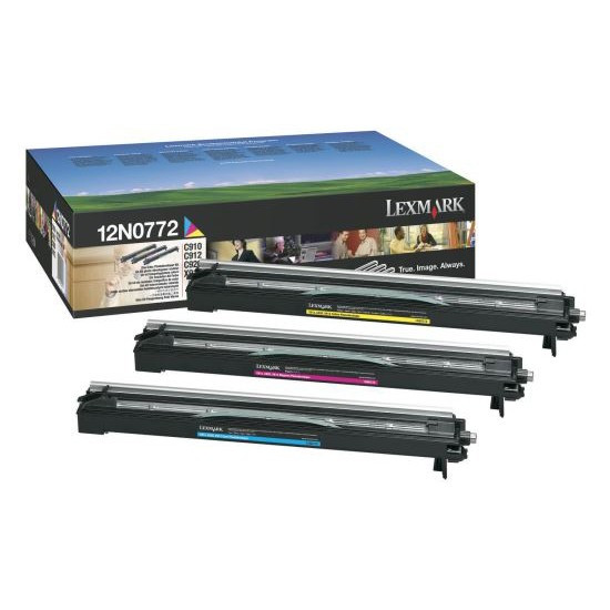 Lexmark 12N0772 kit fotorevelador color (original) 12N0772 034625 - 1