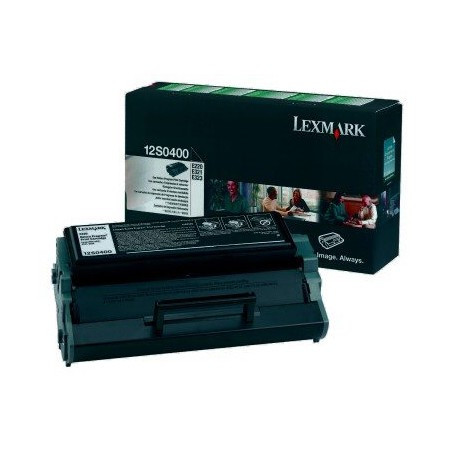 Lexmark 12S0400 toner negro (original) 12S0400 034310 - 1
