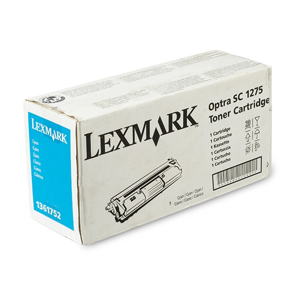Lexmark 1361752 toner cian (original) 1361752 034050 - 1