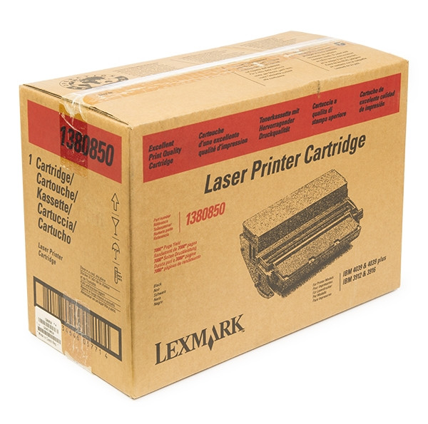 Lexmark 1380850 toner negro (original) 1380850 034400 - 1
