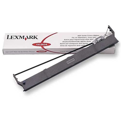 Lexmark 13L0034 cinta entintada negra (original) 13L0034 040410 - 1