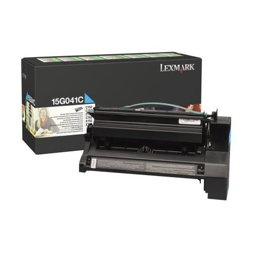 Lexmark 15G041C toner cian (original)