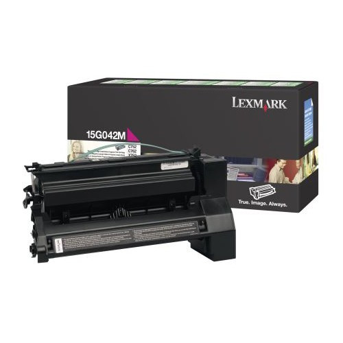 Lexmark 15G042M toner magenta XL (original) 15G042M 034545 - 1