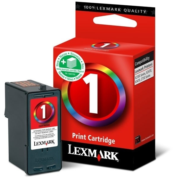 Lexmark 1 (18C0781) cartucho color (original) 18CX781E 040289 - 1