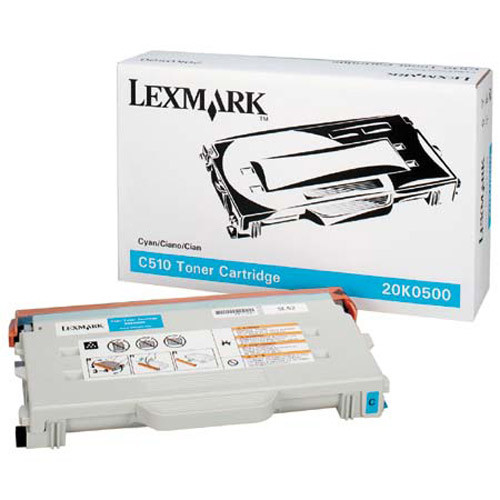 Lexmark 20K0500 toner cian (original) 20K0500 034405 - 1
