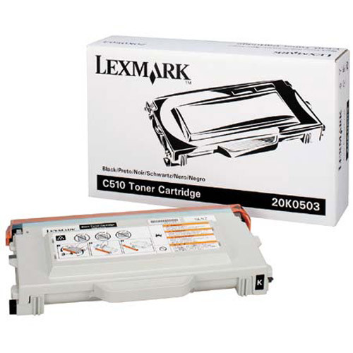 Lexmark 20K0503 toner negro (original) 20K0503 034420 - 1