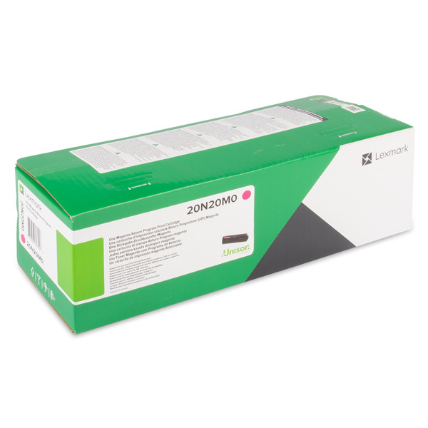 Lexmark 20N20M0 toner magenta (original) – imagen 3