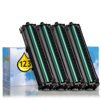 Lexmark 20N2HK0, C0, M0, Y0 Pack ahorro toner negro + 3 colores (marca 123tinta)  131987