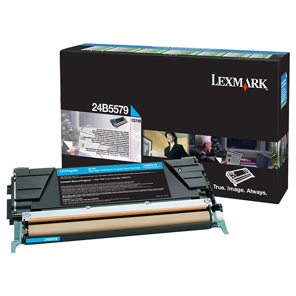 Lexmark 24B5579 toner cian XL (original) 24B5579 037588 - 1