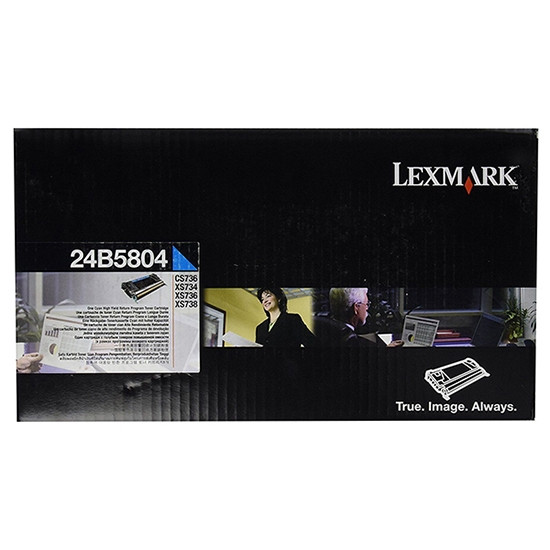 Lexmark 24B5804 toner cian (original)