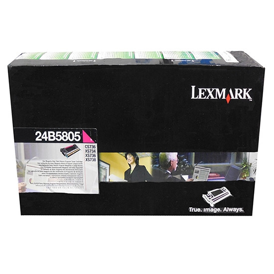 Lexmark 24B5805 toner magenta (original) 24B5805 037430 - 1