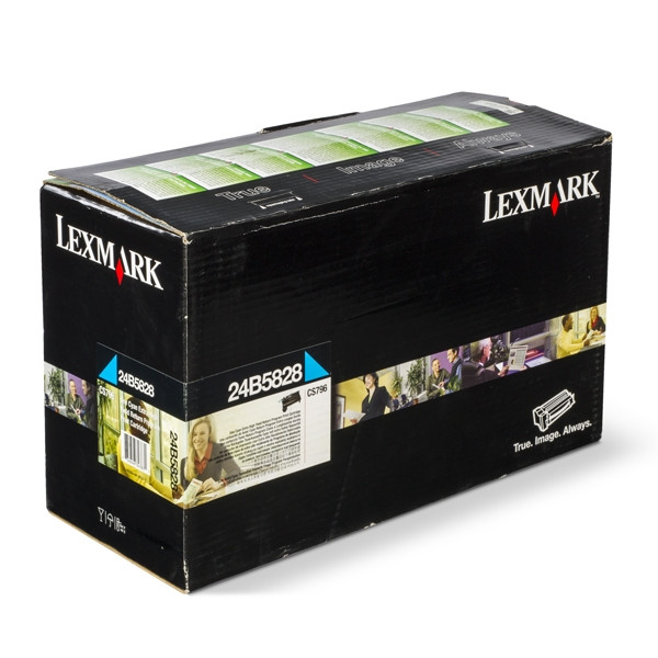 Lexmark 24B5828 toner cian (original) 24B5828 037386 - 1