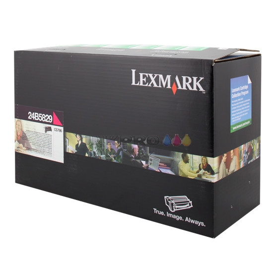 Lexmark 24B5829 toner magenta (original) 24B5829 037388 - 1