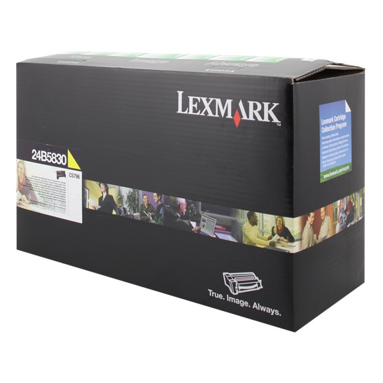 Lexmark 24B5830 toner amarillo (original) 24B5830 037390 - 1