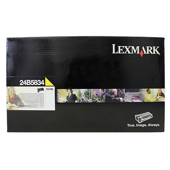 Lexmark 24B5834 toner amarillo (original) 24B5834 037412 - 1