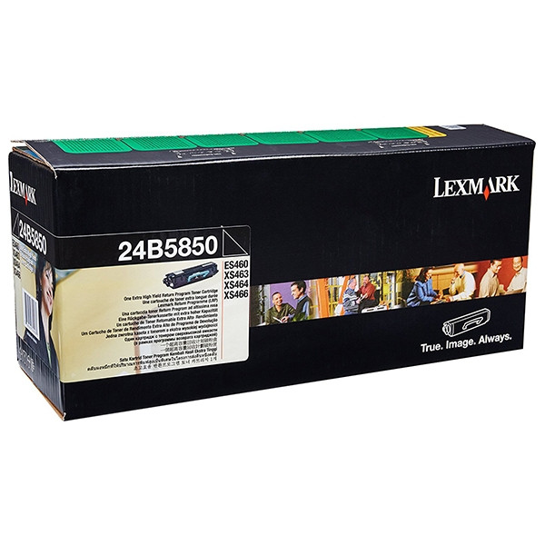 Lexmark 24B5850 toner negro (original) 24B5850 037434 - 1