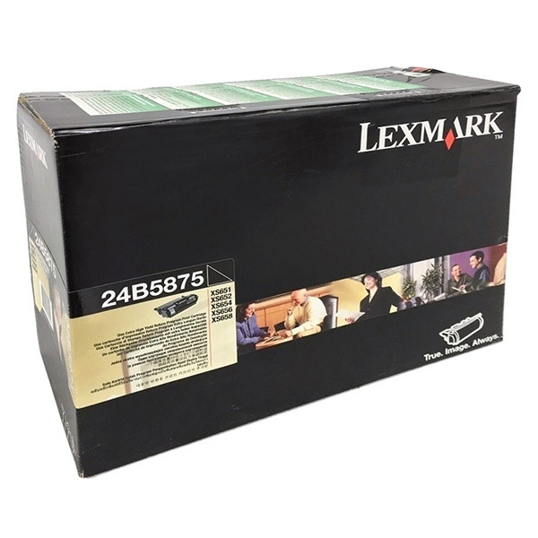 Lexmark 24B5875 toner negro (original) 24B5875 037404 - 1