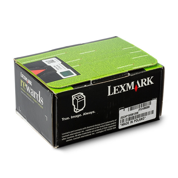 Lexmark 24B6008 toner cian (original) 24B6008 037446 - 1