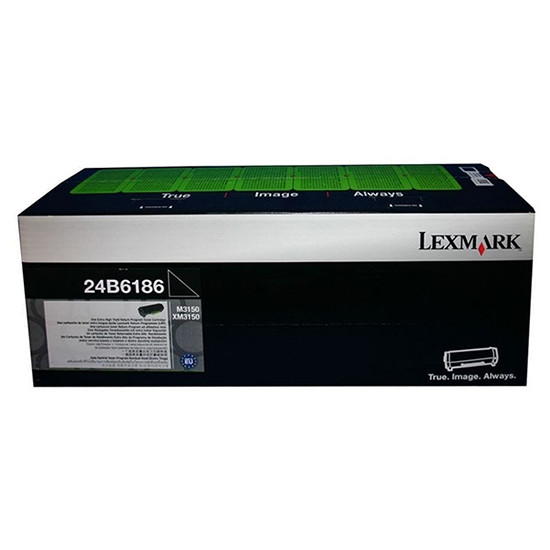 Lexmark 24B6186 toner negro (original)
