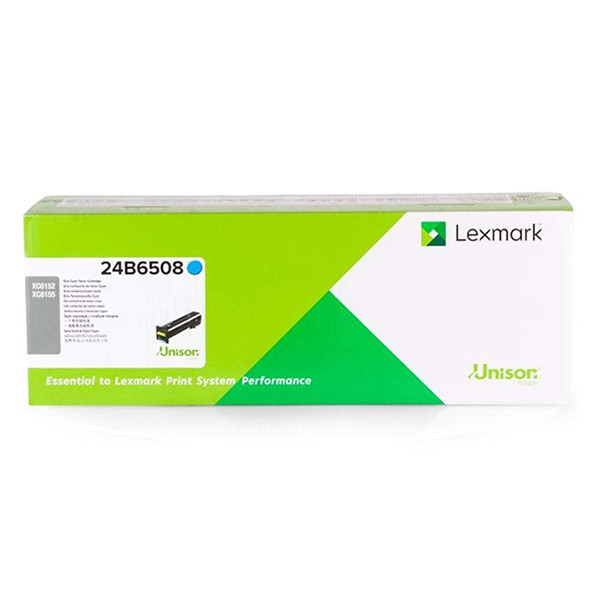 Lexmark 24B6508 toner cian (original) 24B6508 037798 - 1