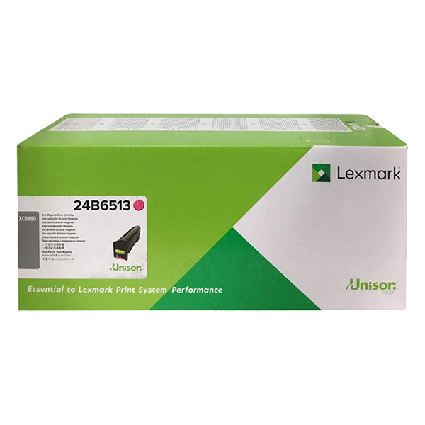 Lexmark 24B6513 toner magenta (original) 24B6513 037808 - 1