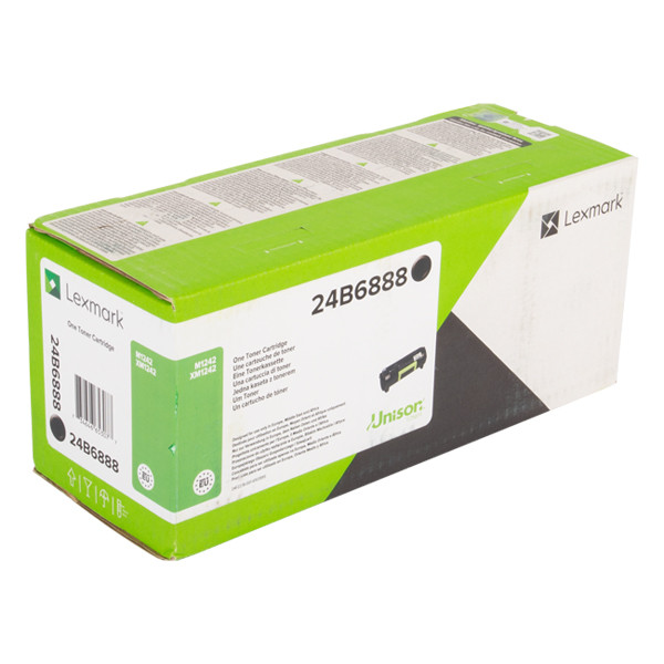 Lexmark 24B6888 toner negro (original) 24B6888 037862 - 1