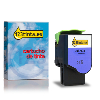 Lexmark 24B7178 toner cian (marca 123tinta) 037927