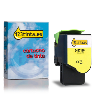 Lexmark 24B7180 toner amarillo (marca 123tinta) 037931