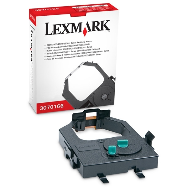 Lexmark 3070166 cinta entintada negra (original) – imagen 2