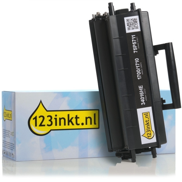 Lexmark 34016HE toner negro XL (marca 123tinta) 34016HEC 034727 - 1