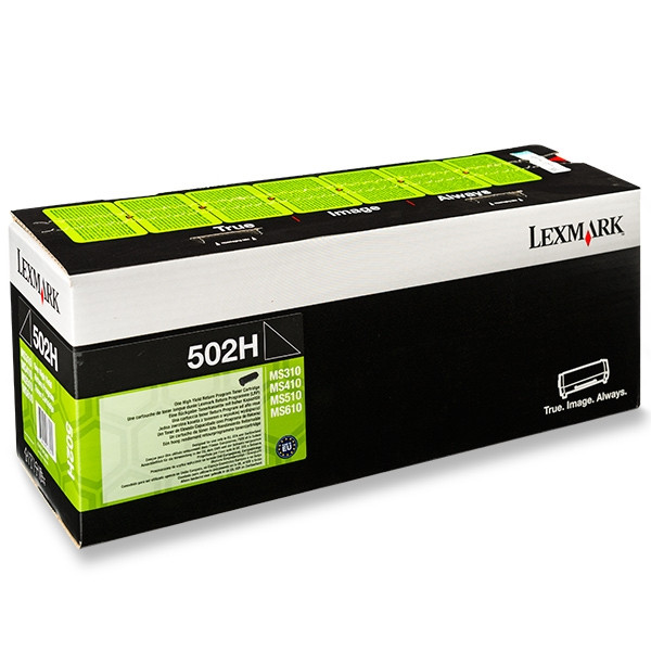 Lexmark 502H (50F2H00) toner negro XL (original) 50F2H00 037310 - 1