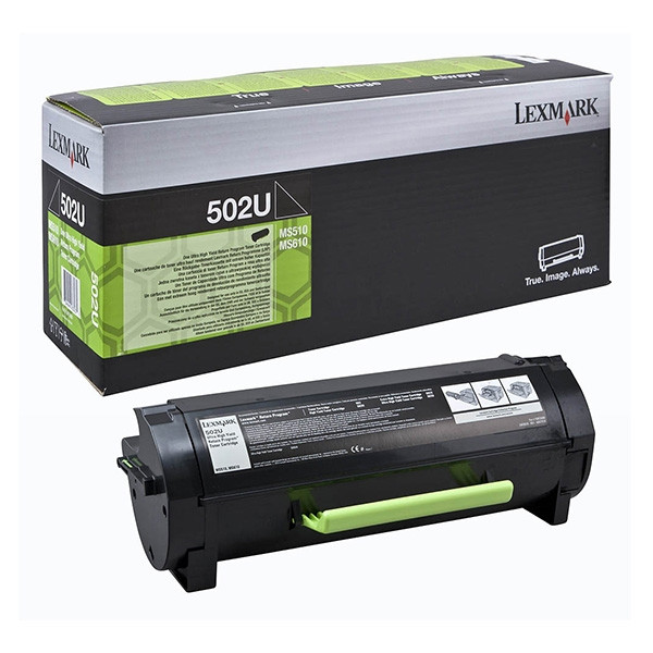 Lexmark 502U (50F2U00) toner negro XXXL (original) 50F2U00 037314 - 1