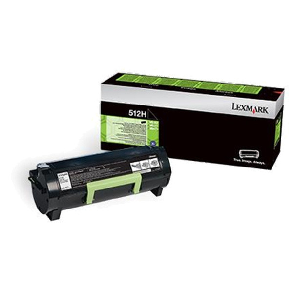 Lexmark 512H (51F2H00) toner negro XL (original) 51F2H00 037548 - 1