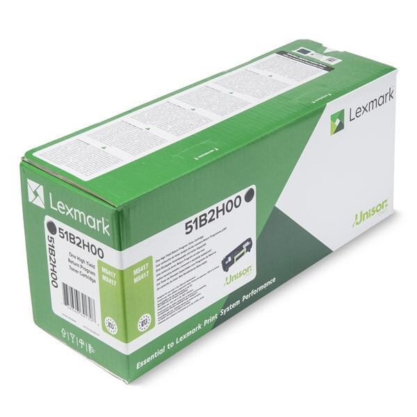 Lexmark 51B2H00 toner negro XL (original) – imagen 2