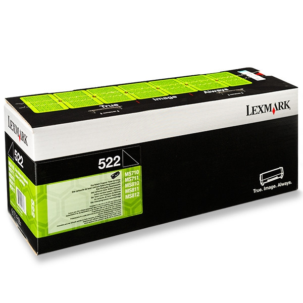Lexmark 522 (52D2000) toner negro (original) 52D2000 037318 - 1