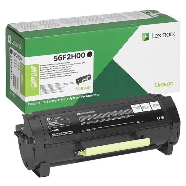 Lexmark 56F2H00 toner negro XL (original) 56F2H00 037846 - 1